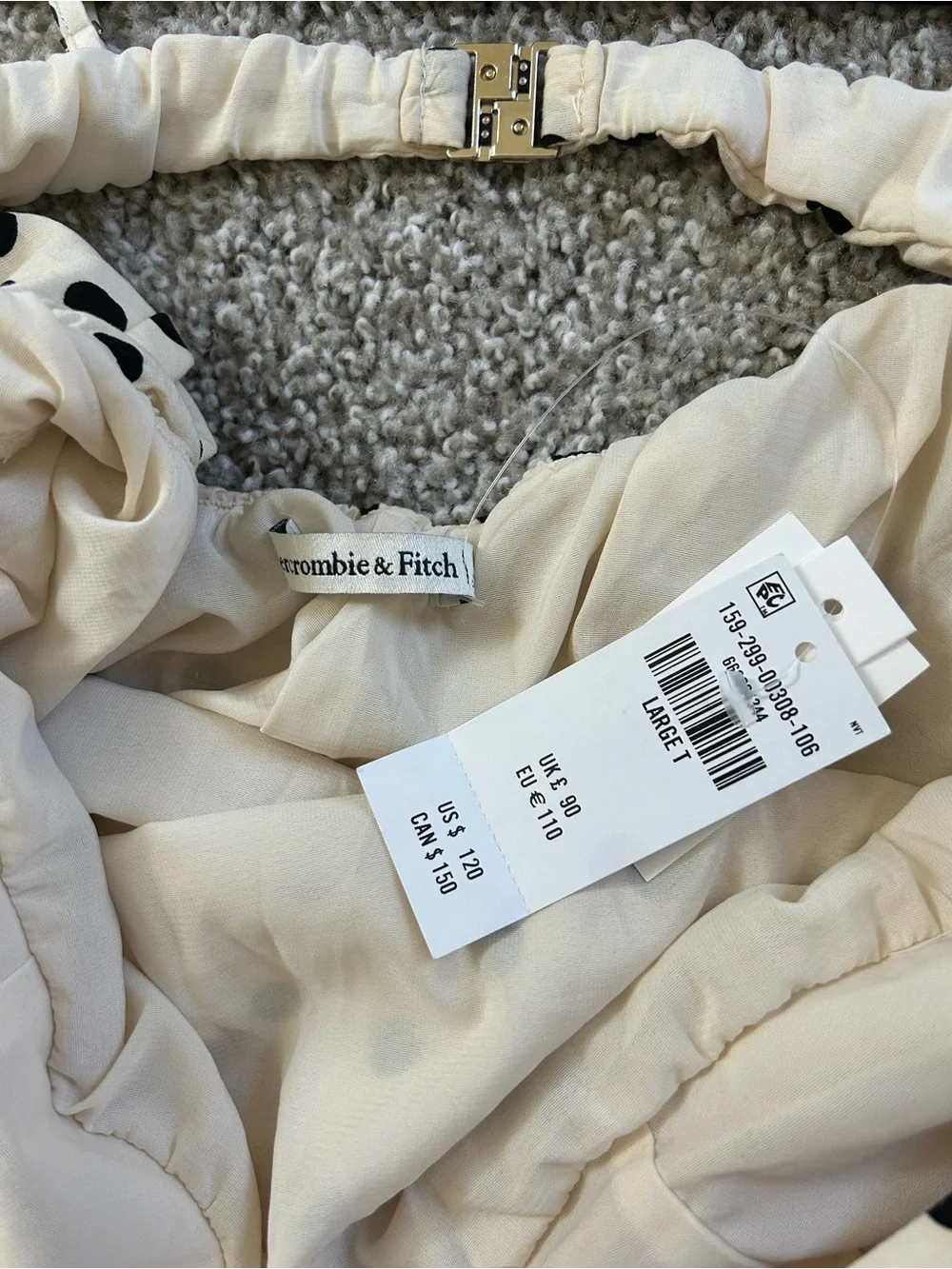 Abercrombie & Fitch nwt contrasting